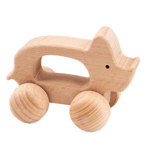 Berriphonia Autospielzeug aus Holz - Lustiges Kinderspielzeug aus Holz | Tragbares Transportfahrzeugspielzeug, interessantes Feinmotorikspielzeug für, 3,15 x 2,17 x 2,95 Zoll von Berriphonia