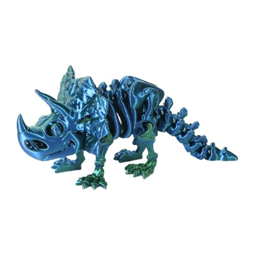 Berriphonia Dinosaurier -Zappel -Figur - artikulierter -Gedruckter Dinosaurier -Zappel | -Figur mit Artikulierfugen, Figur Ornament für, Schreibtisch, Theke von Berriphonia