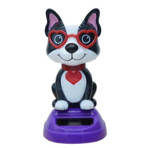 Solarbetriebene Bobblehead Tiere - Armaturenbrett-Figuren für Autos, solarbetriebene tanzende Spielzeuge | Niedliche Armaturenbrett-Ornamente 'Autos, dekorative Figur für den Desktop von San für das von Berriphonia