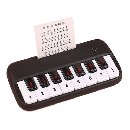 Tragbares Musikinstrument – Miniatur Taschenpiano für | pädagogisches Musikinstrument mit 15 Tasten und Einer Vielzahl von Musikspielen für Anfänger, für und Mädchen von Berriphonia