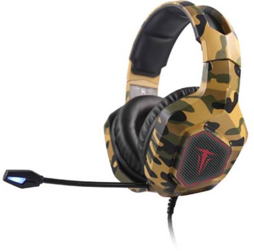 Berserker Gaming ARMY THOR Gaming Over Ear Headset kabelgebunden Stereo Schwarz, Orange, Grün Lauts von Berserker Gaming