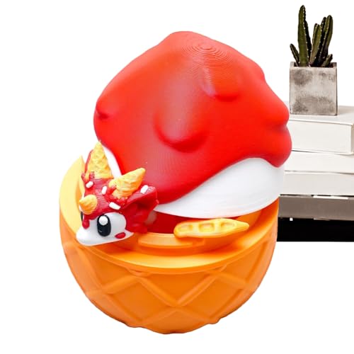 Besreey 3D Gedrucktes Drachenei | Lebendiges Drachenei Spielzeug | Artikuliertes Flexibles Gliedermodell Tier | Deko Für Schule Zuhause Büro Reise Nachttisch Auto Besreey 3D Gedrucktes Drachenei | Lebendiges Drachenei Spielzeug | Artikuliertes Flexibles Gliedermodell Tier | Deko Für Schule Zuhause Büro Reise Nachttisch Auto von Besreey
