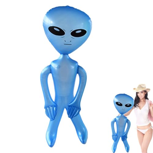 Besreey Alien Ballons, Grün Alien Ballon, 90cm Aufblasbaren Alien, Alien Partydekorationen, Aliens Aufblasbares, Aufblasbare Alien Aufblasbare Alien Aufblaspuppe Aufblasbarer Alien Aufblasbarer Alien von Besreey