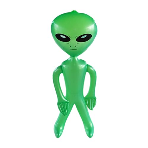 Besreey Alien Ballons, Grün Alien Ballon, 90cm Aufblasbaren Alien, Alien Partydekorationen, Aliens Aufblasbares, Aufblasbare Alien Aufblasbare Alien Aufblaspuppe Aufblasbarer Alien Aufblasbarer Alien von Besreey