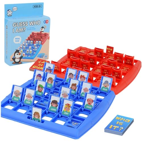 Besreey Brett-Ratespiel | Familien-Ratespiel-Brettspiele,Ratespiel mit 96 Karten, logisches Denken, Vorschulspiel, Geschenk für Kinder von Besreey