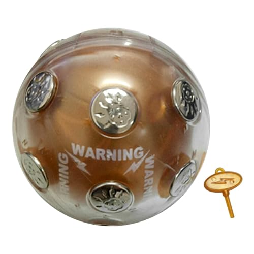 Besreey Elektrisches Ballspiel, Electric Shock Ball Hot Potato Game, Schockierendes Ballspiel, Anti-Stressball mit elektrischen Schlägen, Tragbares Elektrisches Streichspielzeug Besreey Elektrisches Ballspiel, Electric Shock Ball Hot Potato Game, Schockierendes Ballspiel, Anti-Stressball mit elektrischen Schlägen, Tragbares Elektrisches Streichspielzeug von Besreey