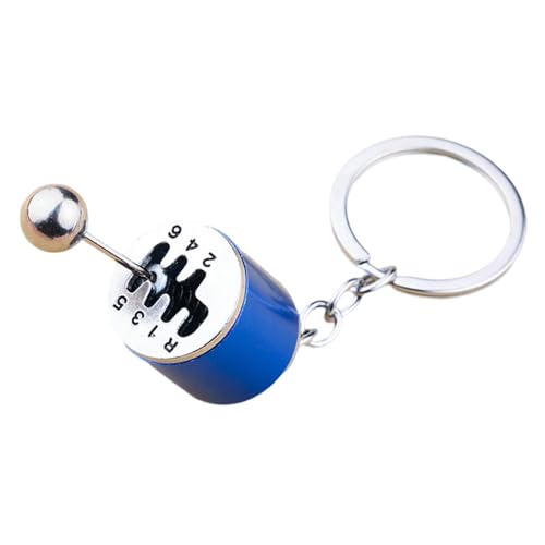 Besreey Getriebeschlüsselkaint, Auto Shifter Gear Keychains,Schaltgetriebe Schaltgetriebe Fidget Toy - 6 Geschwindigkeitshandbuch Getriebegetriebe Schaltschlüssel Ringschlüsselkette, Automatikgetriebe von Besreey