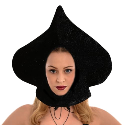 Besreey Halloween Hut, Halloween Verkleidungshut, Kostümzubehör Für Rollenspiel Und Schauspiel Bei Feiertagen Besreey Halloween Hut, Halloween Verkleidungshut, Kostümzubehör Für Rollenspiel Und Schauspiel Bei Feiertagen von Besreey