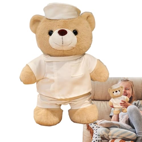Besreey Krankenpflege Kuscheltier | Sanfter Stoff Bär zum Liebhaben | Originelles Spielzeug für Regale Kinderzimmer Deko Valentinstag Weihnachten Halloween Besreey Krankenpflege Kuscheltier | Sanfter Stoff Bär zum Liebhaben | Originelles Spielzeug für Regale Kinderzimmer Deko Valentinstag Weihnachten Halloween von Besreey