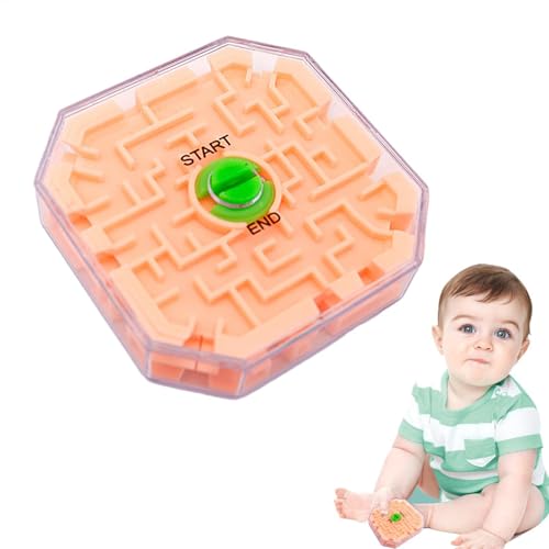 Besreey Labyrinthspielzeug für Kinder, Labyrinth Adventure Game,3D Mind Rätsel - Klassische Heimreise, Ball im Puzzle hilft, Stress zu reduzieren, Gedankenrätsel für Kinderalter, Hirnteaser für von Besreey