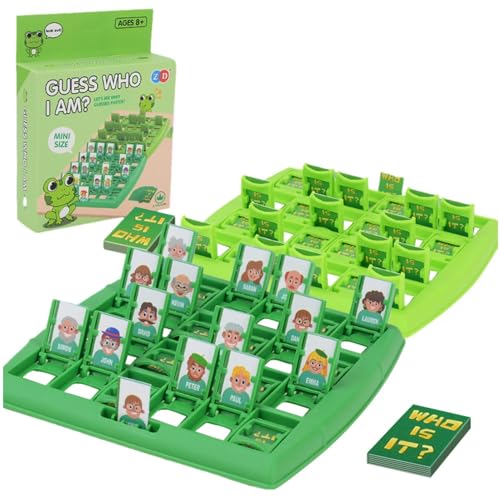 Besreey Originelles Ratespiel,Familien-Ratespiel-Brettspiele - Ratespiel mit 96 Karten, logisches Denken, Vorschulspiel, Geschenk für Kinder von Besreey