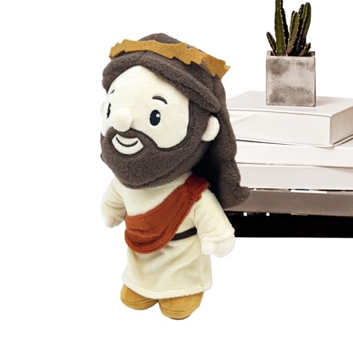 Besreey Plüsch Jesus Stofftier | Religiöses Kuscheltier Jesus | Weiches Sammlerstück Ausstellungsbegleiter Für Freunde Familie Mädchen Jugendliche Kuschelbegleiter Zum Kuscheln Besreey Plüsch Jesus Stofftier | Religiöses Kuscheltier Jesus | Weiches Sammlerstück Ausstellungsbegleiter Für Freunde Familie Mädchen Jugendliche Kuschelbegleiter Zum Kuscheln von Besreey