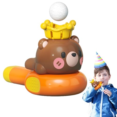 Besreey Schwimmende Blowbälle Spielzeug, Ballblasspielzeug, Blowing Ball Fidget Game für Kinder, Pädagogische schwimmende Blow Pipe Toy, Vorschullernspielzeug für Babys, oder Kinder von Besreey