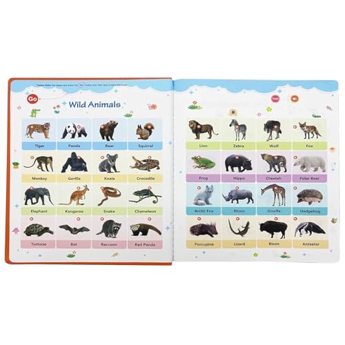 Besreey Sprechendes Buch Für Englisch - Kinder Englisch Wörterbuch Mit Ton | Lernbegleiter Für Zuhause Zum Vokabeln Lernen Alter 2-6 Jahre Besreey Sprechendes Buch Für Englisch - Kinder Englisch Wörterbuch Mit Ton | Lernbegleiter Für Zuhause Zum Vokabeln Lernen Alter 2-6 Jahre von Besreey