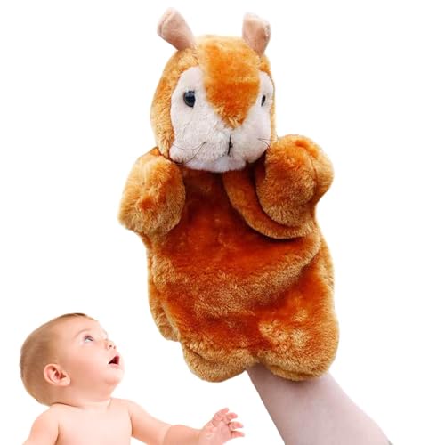 Besreey Tierpuppen für, Kinder Handpuppen,Cartoon Interactive Doll Hand Puppet Toy | Pädagogische gefüllte Plüschspielzeugtierplüsch für Kinder Mädchen von Besreey