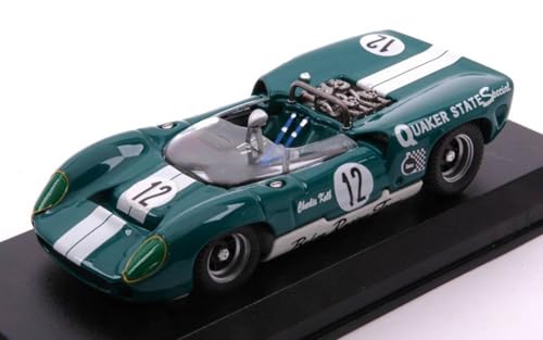 MODELLINO IN Scala COMPATIBILE Con LOLA T 70 Spyder LAS Vegas 1967 Charlie Kolb 1:43 BEST MODEL BT9344 von Best Model