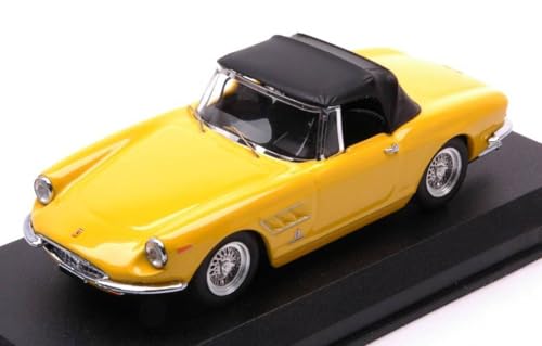 Modell in Maßstab, kompatibel mit Ferrari 330 GTS Spyder C/Verdeck Yellow 1:43 Best Modell BT9840 von Best Model