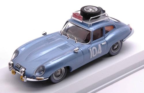 Modell in Maßstab, kompatibel mit Jaguar und Nr. 104 Rallye Monte Carlo 1965 PinDFER-POLLAND 1:43 Best Modell BT9711-2 von Best Model