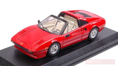 Best Modell Ferrari 308 GTS First Serie Magnum P.I. 1:43 Metall Modellauto für Erwachsene Classic Car Enthusiasten von Best Nest Wellness