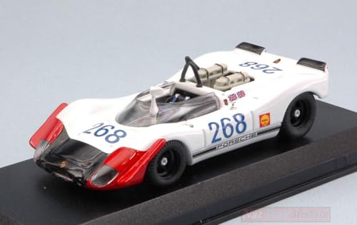 Scale Modell KOMPATIBEL MIT Porsche 908/02 N.268 33th Targa Florio 1969 B.Redman-R.ATTWOOD 1:43 Best Model BT9666 von Best Nest Wellness