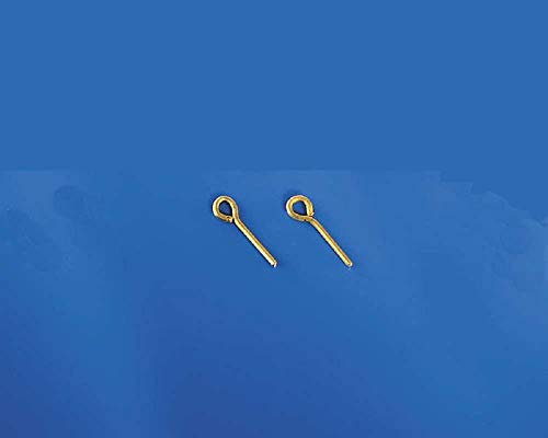 Augbolzen 2x8mm Messing (10 Stck.) von Best Price Square