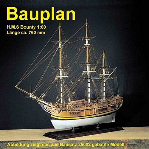 Bauplan H.M.S. Bounty von Best Price Square