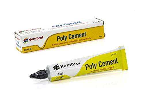 Best Price Square Poly Cement 12ML Tube AE4021 by HUMBROL von Humbrol