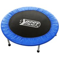 BEST Sporting Fitness Trampolin Indoor faltbar mit Tasche blau/schwarz Ø96x22cm von Best Sport & Freizeit