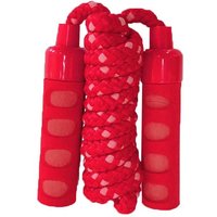 Springseil mit Softgriffen rot 200cm Springseil mit Softgriffen rot 200cm von Best Sport & Freizeit