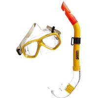 BEST Sporting Tauchset Anaconda Ananconda Schnorchel und Brille gelb 2 Teile von Best Sport & Freizeit