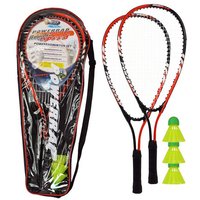 Power Badminton Set 2 Schläger und 3 Bälle 6 Teile Power Badminton Set 2 Schläger und 3 Bälle 6 Teile von Best Sport & Freizeit