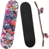 BEST SPORTING 30306 Skateboard ABEC 3 "Kid" Octopus pink von Best Sporting