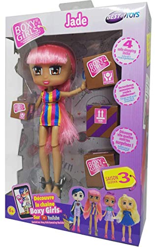 Boxy Girls Jade Fashionista Puppen, die über sie sprechen Lassen – Bekannt aus dem Fernsehen von Best of Toys