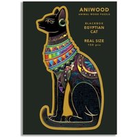 Aniwood J6108M - Animal Wood Puzzle, Blackbox Egyptian Cat M, Ägyptische Katze, Holz-Puzzle, 150 Teile Aniwood J6108M - Animal Wood Puzzle, Blackbox Egyptian Cat M, Ägyptische Katze, Holz-Puzzle, 150 Teile von BestSaller