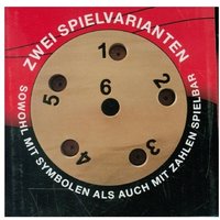 BestSaller 3020 - Super Six Holz, große Version, beidseitig bespielbar - auch für Kinder, 36 Spielstäbchen mit 3 Würfel von BestSaller