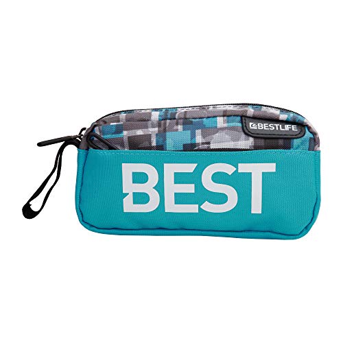 Bestlife Unisex Federmäppchen „TASKU“ Federtasche Stifte-Etui Schminktasche, blau von Bestlife