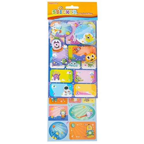 Besttoy - Geschenkaufkleber zum Beschriften - Weltall Besttoy - Geschenkaufkleber zum Beschriften - Weltall von Besttoy