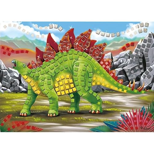 Besttoy - Glitzermosaik Bastelset - Stegosaurus von Besttoy