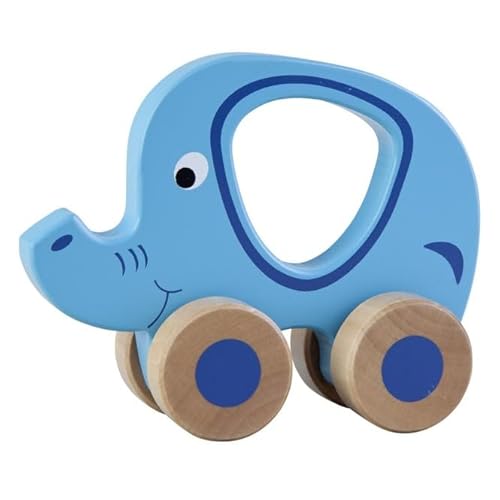 Besttoy Holz Elefant mit Rollen von Besttoy