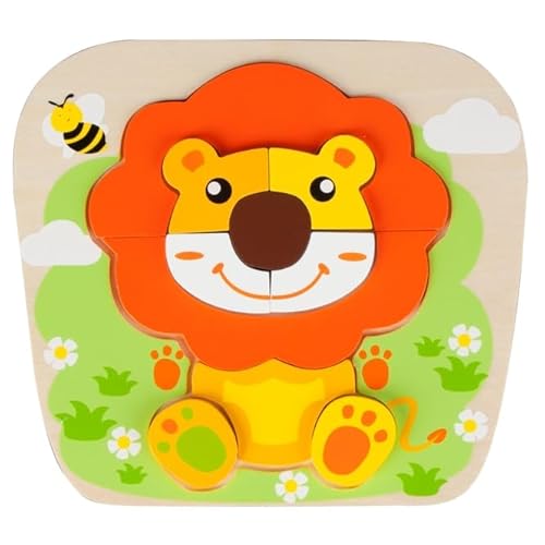 Besttoy - Holz-Puzzle - Löwe - 10 Teile von Besttoy