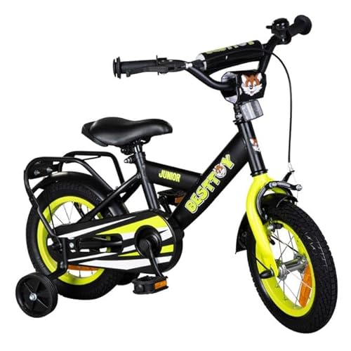 Fahrrad - schwarz - 12 Zoll von Besttoy