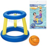 Bestway Poolspiel Basketball Korb & Ball blau/gelb Ø59x49cm von Bestway International