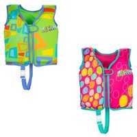 BESTWAY 32177 Swim Safe ABC™ Schwimmweste mit Textilbezug Stufe B Aqua Star™ 3-6 Jahre, sortiert von Bestway