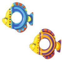 BESTWAY 36111 Schwimmring "Happy Fish", 81 x 76 cm, sortiert von Bestway