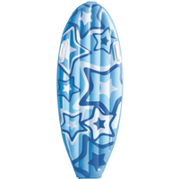 BESTWAY 42046 Aufblasbares Surfboard "Stars and Flowers", 114 x 46 cm, farblich sortiert von Bestway