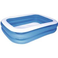 BESTWAY 54005 Rechteckiger Family-Pool, blau 201 x 150 x 51 cm von Bestway