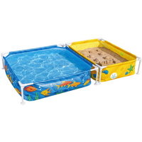 BESTWAY 561CF My First Frame Pool mit Sandkasten, 213x 22x30,5 cm von Bestway