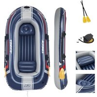 BESTWAY 61068 Hydro-Force™ Raft-Set"-Boot 255x127 cm mit Blasebalg und 2 Paddel, sortiert von Bestway