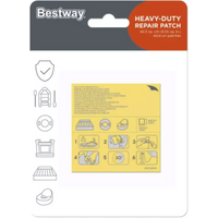 BESTWAY 62068 10 selbstklebende Reparaturflicken 6,5 x 6,5 cm von Bestway