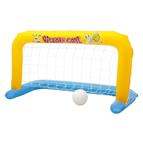 Best Way Schwimmtür Water Polo Cm. 137X66 mit Kugeln, mehrfarbig, 6942138900606 von Bestway